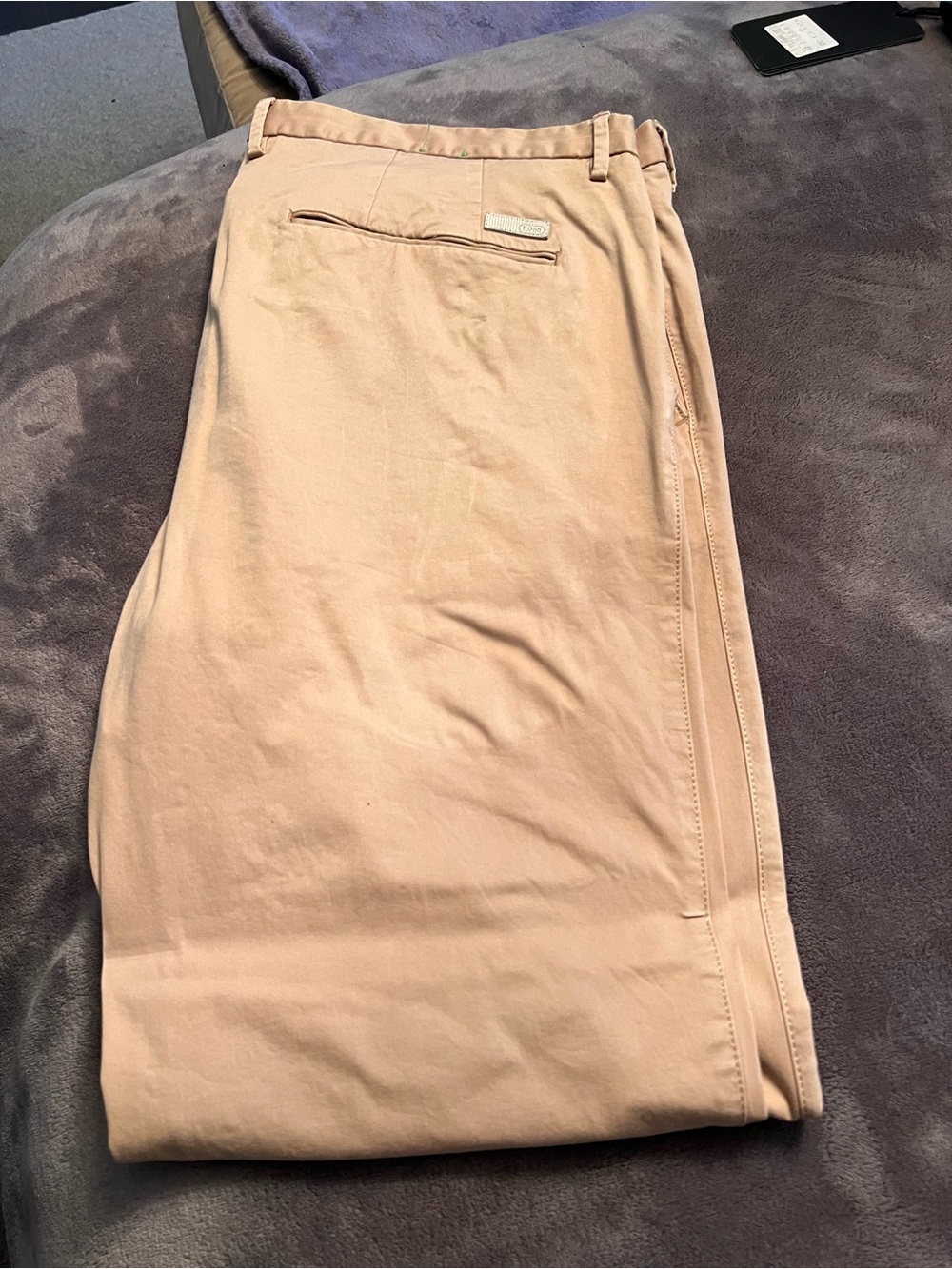 Boss Men's Light Tan Chinos